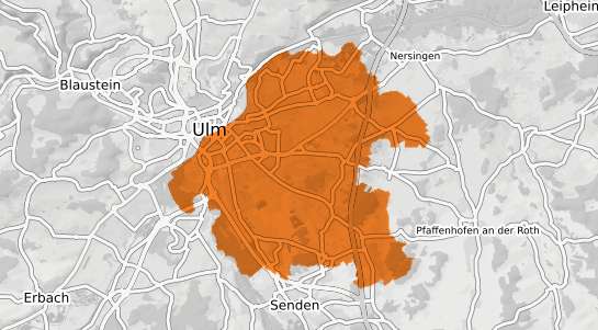 Mietspiegelkarte Neu Ulm